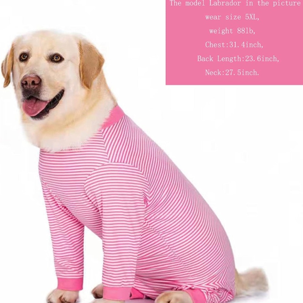 Dog Onesie Surgery Recovery Suit Cone Alternative - Picture 4 of 5